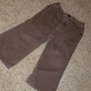 Super cute brown 18 month girls pants